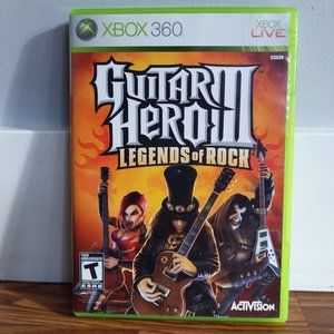 Guitar Hero III Legends of Rock Xbox 360 Game (disc only)